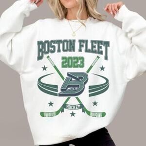 Boston Fleet Sweatshirt, Fleet Crewneck, Boston Hockey Fan 2023